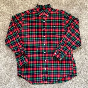 Vineyard Vines Mens button down flannel shirt